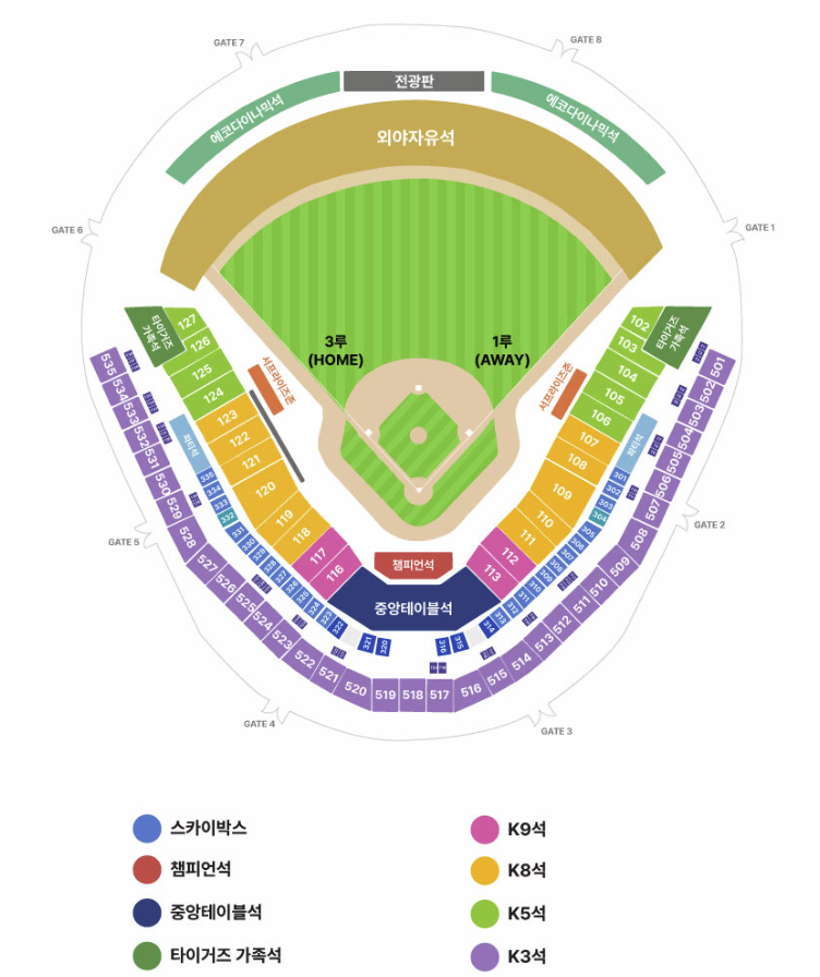 [최저가] 한국시리즈 5차전 외야 3루 K3 2연석 4